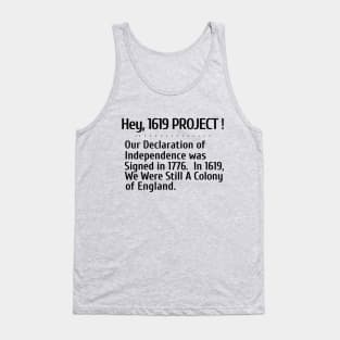 Hey, 1619 Project Tank Top